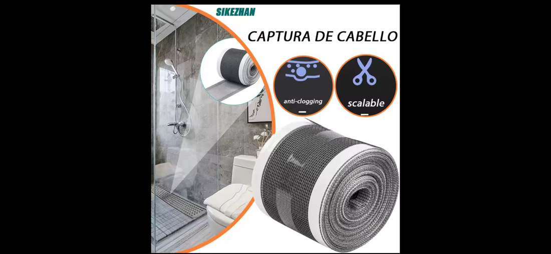 Smart Drain Roll – 10m | Stop Clogs, Odors & Insects

✔ Fits sinks, showers & tubs – ideal for restaurants, cafes & hotels
✔ Prevents hair & dirt buildup
✔ Blocks unpleasant odors
✔ Keeps insects out
✔ Hygienic, single-use & easy to cut