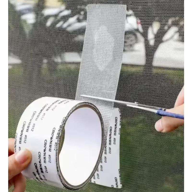🟢 Mesh Repair Tape – 2 Meters

✅ Fix holes and tears in mesh screens – no need to replace the entire mesh
✅ Quick and easy – simply stick it over the damaged area
✅ Suitable for windows, doors, balconies, and insect screens
✅ Durable and reinforcing – pr