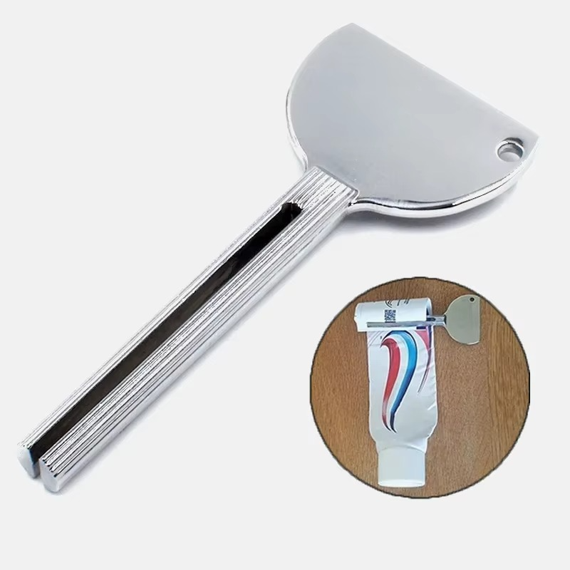 Squeezer 3.0 – Extract Every Last Drop from Toothpaste & Creams!
✅ Suitable for all types of toothpaste and creams
✅ Perfect for homes, apartments, hotels, vacations, trips, and flights ✈️
✅ Preserves the product and prevents waste