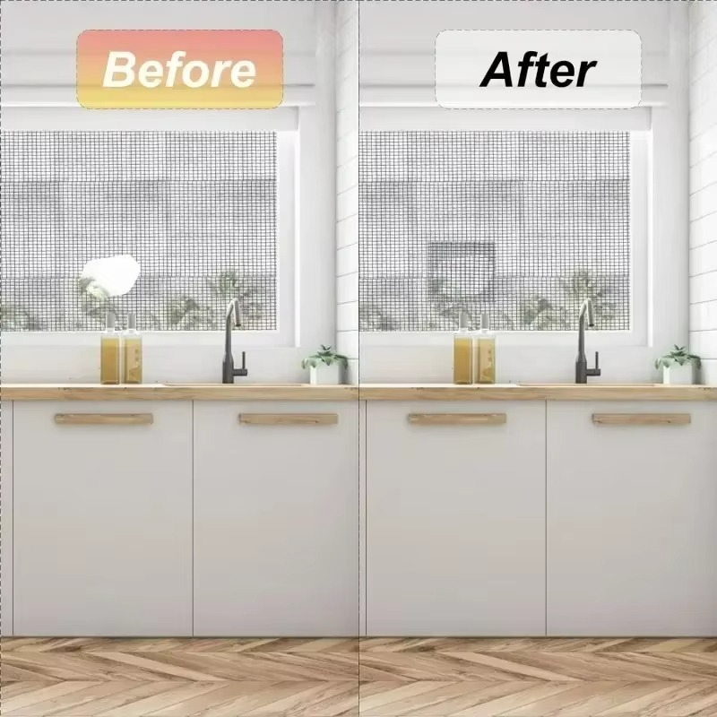 🟢 Mesh Repair Tape – 10 Meters

✅ Repairs holes and tears in screens – no need to replace the entire mesh
✅ Quick and easy – simply stick over the damaged area
✅ Suitable for windows, doors, balconies, and insect screens
✅ Durable and reinforcing – preve