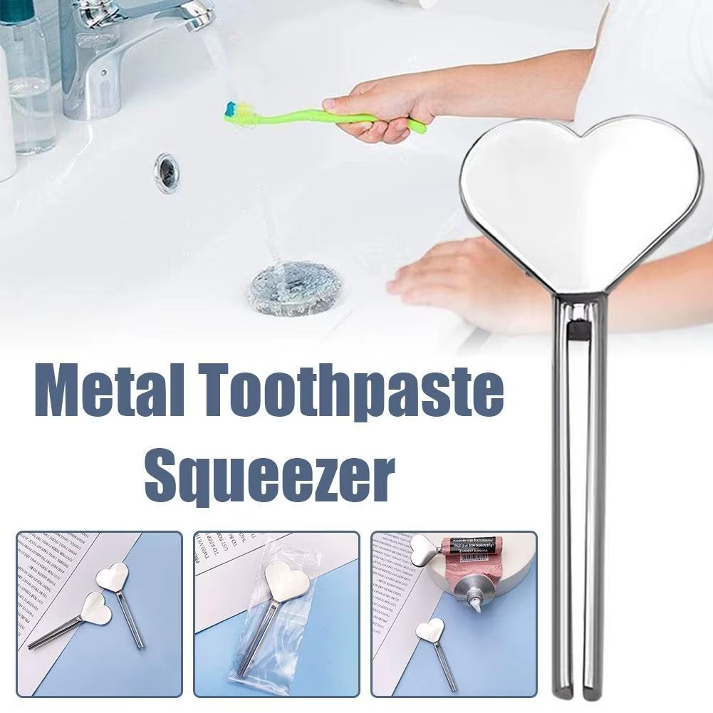 Squeezer 3.0 – Heart-Shaped Toothpaste & Cream Dispenser – Get Every Last Drop! ❤️
✅ Suitable for all types of toothpaste and creams
✅ Perfect for home, apartments, hotels, vacations, travel, and flights
✅ Preserves the product and prevents waste

💚 Buy